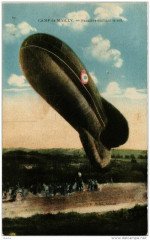 Camp de Mailly Saucisse quittant le sol