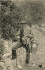 Les Pyrénées Marchand de lait