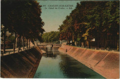 Chalon-sur-Saone Le Canal du Centre -
													71 Saône et Loire
												