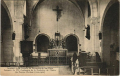 Interieur de la Chapelle du Monastere de Sainte-Claire