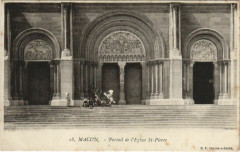 Macon Portail de l'Eglise Saint-Pierre