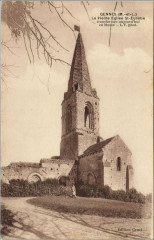 Gennes La Vieille Eglise Saint-Eusebe