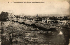 Le Pont de Reynies petit Village complétement détruit