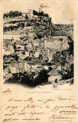 Vue générale de Rocamadour à Rocamadour