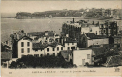 St Jean de Luz vue sur le Quartier Sainte-Barbe France