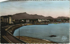St Jean de Luz vue generale de la plage France