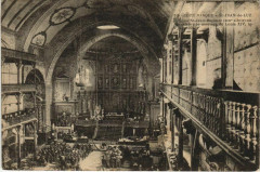 St Jean de Luz Interieur de l'Eglise France