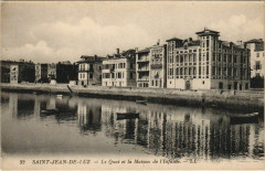 St Jean de Luz Le Quai et la Maison de l'Infante France