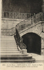 St Jean de Luz Escalier de l'Eglise France