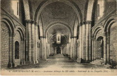 Fontevrault Ancienne Abbaye du Xi siecle