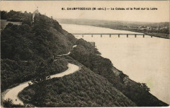Champtoceaux Le Coteau et le Pont sur la Loire