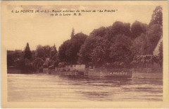 La Pointe Aspect exterier du Manoir de La Prevote vu de la Loire