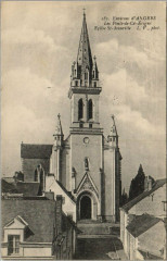 Environs d'Angers Les Ponts-de-ce-Erigne Eglise Saint-Maurille à Angers