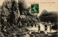 Le Pouliguen - La Grande Cote - Etude de Rochers au Pouliguen
