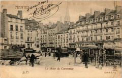 Nantes - La Place du Commerce à Nantes