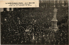 La Journée diocesaine a Nantes - Le 1er Mars 1925 - La cour à Nantes