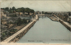 Mayenne - Les Quais à Mayenne