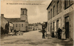 Bourg de Saint-Ouen-des-Vallons -
													53 Mayenne
												
