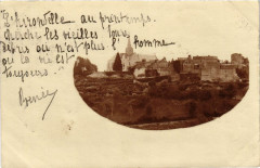 Carte photo Sainte-Suzanne - L'hirondelle au printemps -
													53 Mayenne
												