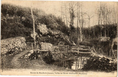 Ruines du moulin du jumeau .- Vallee de l'erve