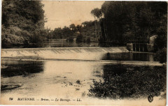 Brives .- Le barrage -
													53 Mayenne
												