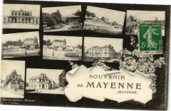Souvenir de Mayenne à Mayenne