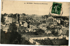 Mayenne-Panorama de la Rive droite à Mayenne