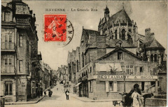 Mayenne-La Grande Rue à Mayenne