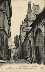 Vieux Mans Vieilles Maisons rue de Vaux