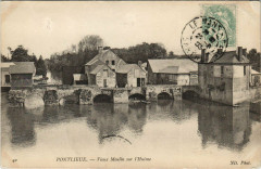 Pontlieue Vieux Moulins sur l'Huisne