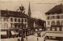 Mulhouse - Place du Nouveau Quartier à Mulhouse