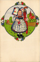 Costume folclorique pour enfant -
													68 Haut Rhin
												