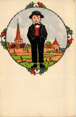 Costume folklorique pour enfant -
													68 Haut Rhin
												
