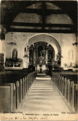 Montaure - Intérieur de l'Eglise