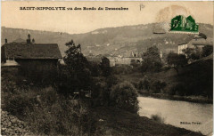Saint-Hyppolyte vu des Bords du Dessoubre