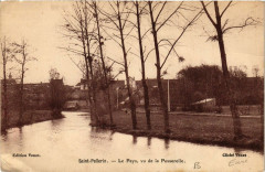 Saint-Pellerin - Le Pays vu de la Passerelle