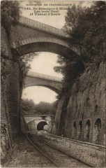 De Besancon a Miserey-Salines - Les Trois Pont et Tunnel d'Ecole à Besançon