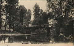 Hauterive-la-Fresse Pont sur le Serein a Granchamp à Hauterive-la-Fresse