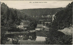 Le Doubs avant sa Chute à Doubs