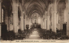 Herimoncourt Interieur de l'Eglise à Hérimoncourt