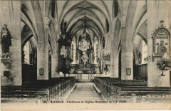Mouthier-Haute-Pierre L'Interieur de l'Eglise à Mouthier-Haute-Pierre
