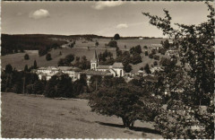 Montbenoit Vue sur l'Abbaye à Montbenoît