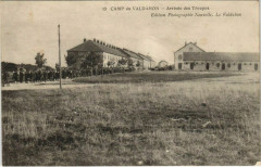 Valdahon Camp du Valdahon - Arrivee des Troupes à Valdahon