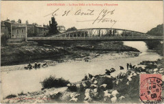 Montelimar Le Pont Eiffel et le Faubourg d'Espoulette