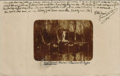 Montelimar Statue - Photo Postcard