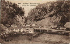 Le Col des Rocher - Frontiere Franco-Suisse