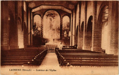 Laurens Intérieur de l'Eglise à Laurens