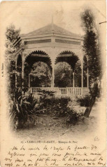 Lamalou-le-Haut Kiosque du Parc -
													34 Hérault
												