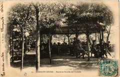 Lamalou-les-Bains Source et Boulevard de l'Usclade à Lamalou-les-Bains