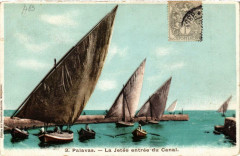 Palavas La Jetée entrée du Canal